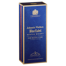 Johnnie Walker Blue Label Coffin Box 750mL Old Style
