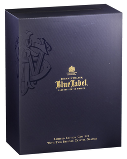 Johnnie Walker Blue Label Crystal Glasses Gift Set