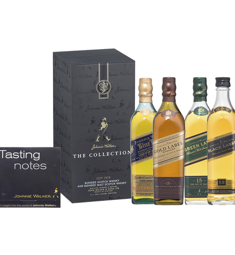 Johnnie Walker The Collection Gift Pack 4 x 200mL – Beverages Johnnie Walker The Collection Gift Pack 4 x 200mL – Beverages