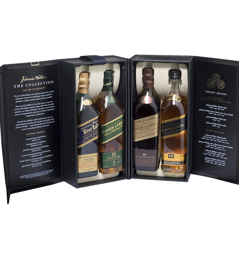 Johnnie Walker The Collection Gift Pack 4 x 200mL – Beverages Johnnie Walker The Collection Gift Pack 4 x 200mL – Beverages